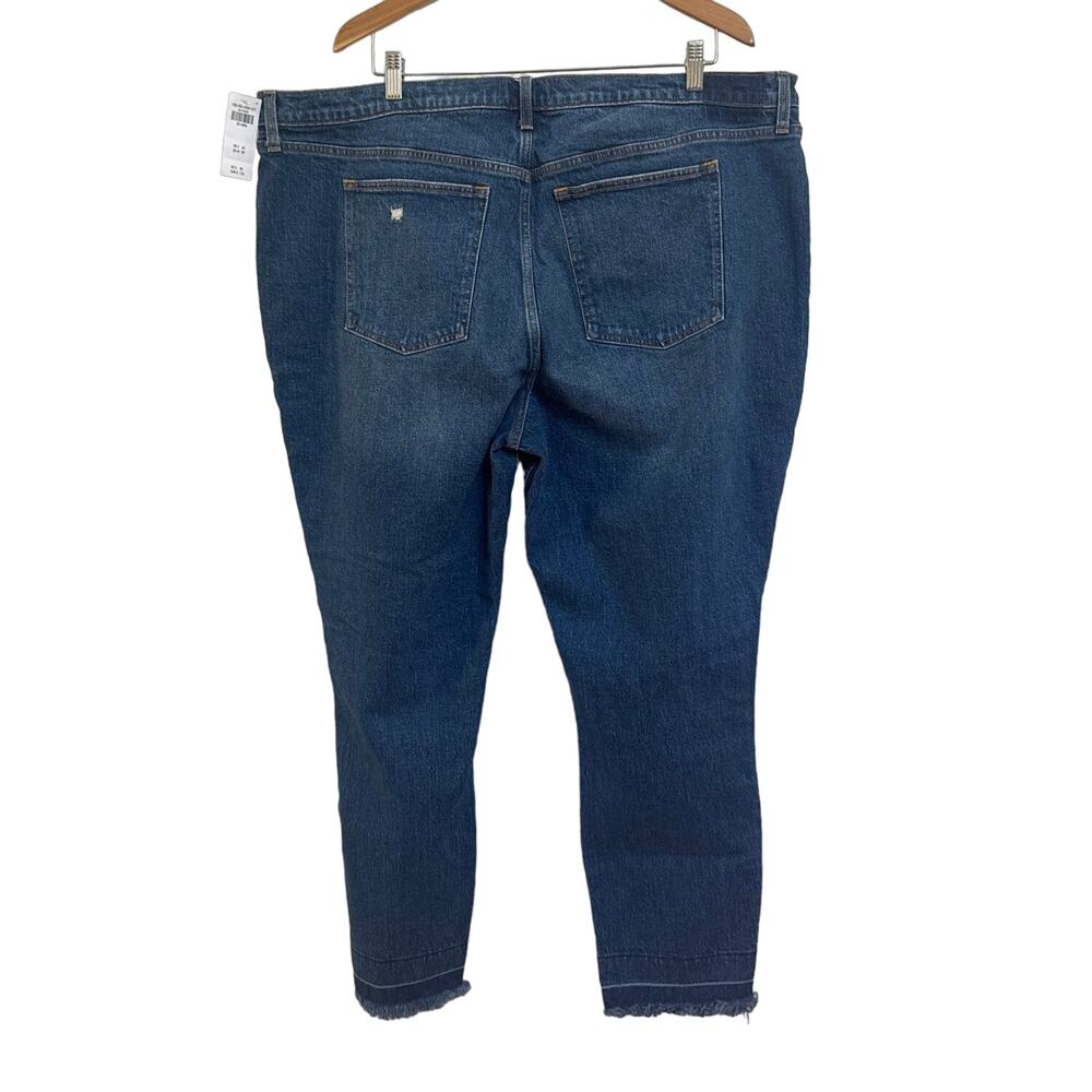 Abercrombie & Fitch The Skinny High Rise Distressed Size 22 L Long Length - Picture 6 of 6